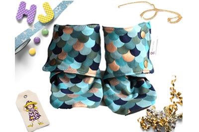 Buy 18-24m Summer Stay on Booties Teal Scales now using this page